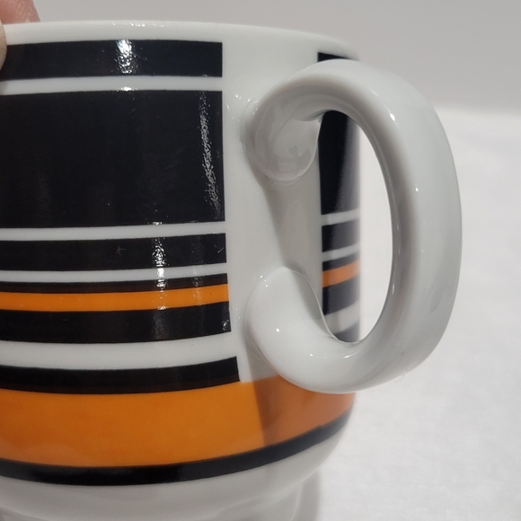 WP Thomas Rosenthal single cup black orange stripe Made in Germany - Picture 12 of 13